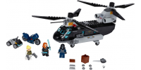 LEGO SUPER HEROES Black Widow's Helicopter Chase 2020